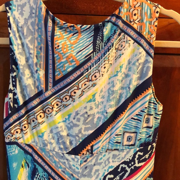 Chico’s handkerchief hem sleeveless dress - Picture 3 of 5